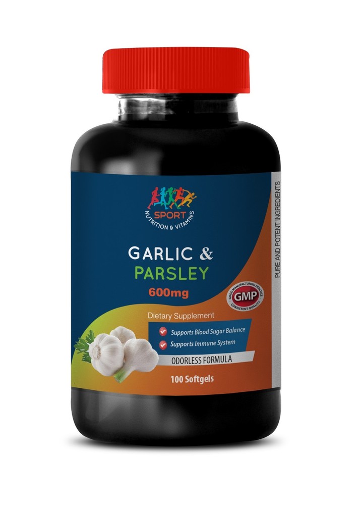 lower bad cholesterol – Odorless Garlic & Parsley 600mg 1B – multivitamin herbs
