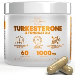 NEW LUXRY Peak Turkesterone Revival X 1K Mg Capsules Supplement Natural
