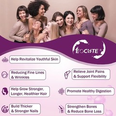 1LB Multi Collagen Peptides Powder–Hydrolyzed Protein with Type I, II, III, V, X