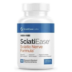 3 Pack SciatiEase Labs Sciatic Nerve Formula 120 Caps