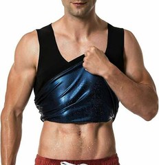 Women & Man Body Sweat Shaper Sauna Vest Slimming Thermal Waist Trainner Gym US