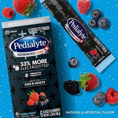 AdvancedCare Plus Berry Frost Electrolyte Powder – 3x Electrolytes & Prebioti…