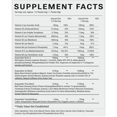 Graymatter Bright Mind Nootropic Powder 6 Travel Packets Variety Pack Cacao, …