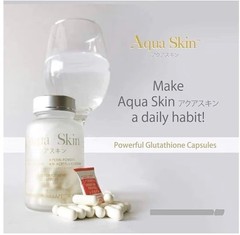 Aqua Skin Glutathione Collagen Capsules Food Supplement 500mg 60 Count