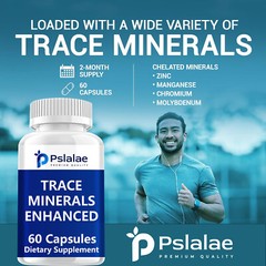 120pcs Trace Minerals Enhanced Complex-Zinc-Complete 70 Nutrients, Immune Health