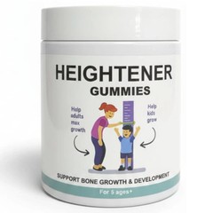 Heightener Gummies – organic Height Growth Supplement for Kids, Teens and Adu