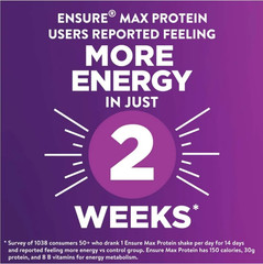 Ensure Max Protein Shake French Vanilla 30g Protein 11oz 12 Pack