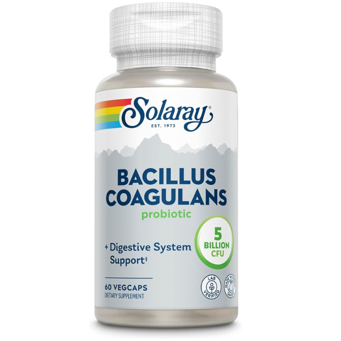 Solaray Bacillus Coagulans (5 billion) 60 vcaps