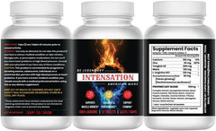 INTENSATION – Male Performance Support – Boost Stamina, Size, Stamina & Vitality