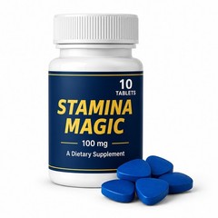 Stamina Magic 100mg 10 Tablets Men’s Vitality Energy Performance Support F/S