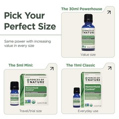 Hemorrhoid Control Extra Strength, Organic Homeopathic Medicine with Witch Ha…