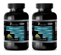 Morinda – NONI EXTRACT 500mg – Toughens The Immune Defense System – 2 Bottles