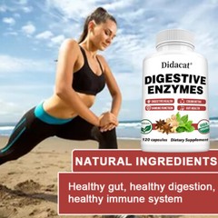 Digestive Enzymes Highly Effective Immune Health Colon Cleansing Detox Capsules