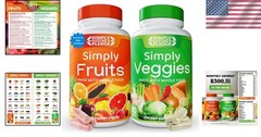 -Friendly 42 Fruit & Vegetable Capsules for Digestive and Immune Health