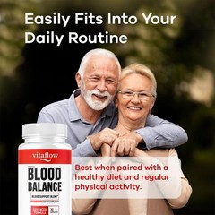 VitaFlow Circulation Blood Flow Support Supplement Capsules 1 Pack 60Ct