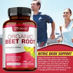 Beet Root 240pcs – Beetroot Powder Supports Blood Pressure, Immune System,
