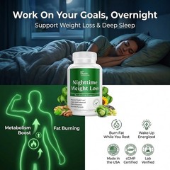 Nighttime Fat Burner Supplements – Appetite Suppressants for Weight Loss – Ni…