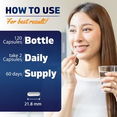 Vitamatic Serrapeptase 240,000 SPU Servings, 120 Delayed Released Capsules-2 Pac