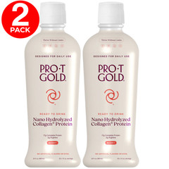 Ready to Drink Nano Hydrolyzed Collagen Protein Supplement Berry 30oz – 2PK