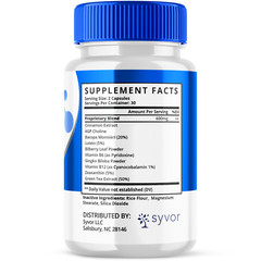 Nerve Flow Advanced Nerve Support Formula Maximum Strength Vitamin 180 Capsules