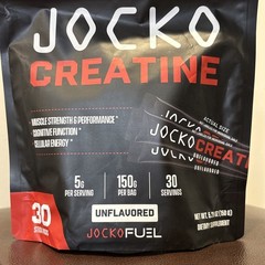 Jocko Fuel, Creatine, Unflavored, 30 Stick Packs, 5.29 oz/150g