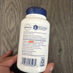 Citracal Petites, Highly Soluble, Easily Digested, 400 mg Calcium Exp 08/2025
