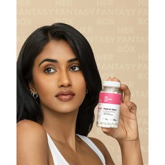 Her Fantasy Box Boric Acid Suppositories pH Balancing Feminine Care 30 Count