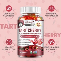 Tart Cherry – Antioxidant Rich Gout Arthritis Pain Relief,Mobility & Flexibility