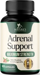 Adrenal Support Supplement 1300mg Natural Stress Relief & Cortisol Manager Pills