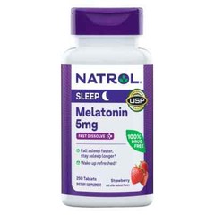 Natrol MELATONIN 5 mg 250 Fast Dissolve Tablets Sleep Aid Exp 06/26