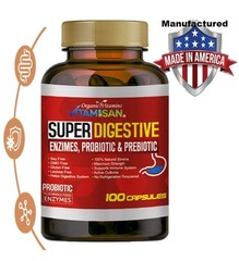 Super Digestive Brook Enhanced-Biotics Probiotic and Prebiotic 100 capsules