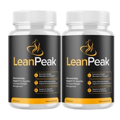 2-Pack Lean Peak Capsules – LeanPeak Daily Energy & Fitness Support – 120 Caps
