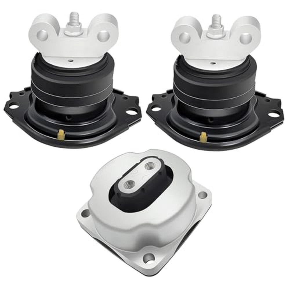 A5522 A5388 3PCS Engine Motor Mount and Transmission Mount Set Compatible wit…