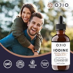 Lugols Iodine Solution 2% – 1 Year Supply – High Potency Liquid Oral Iodine…