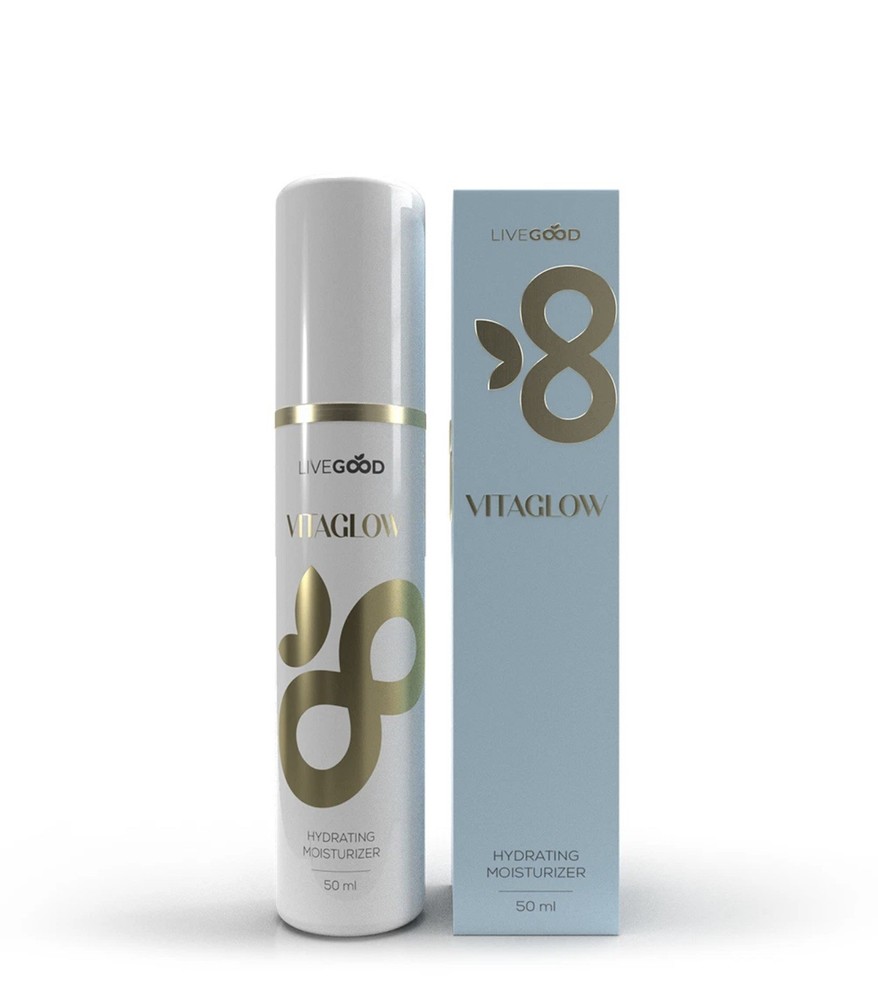 LiveGood Vitaglow Hydrating Moisturizer Luxurious Lightweight Essential 50ml NEW