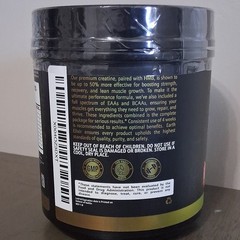 Earth Elixir Creatine + HMB EAA & BCAA Powder, Watermelon, About 30 Servings