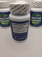 Noavll Creatine Monohydrate Vegetarian Capsules 90×4 Getting 4 Exp 07/26