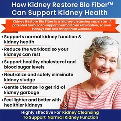 Kidney Restore Bio Fiber 2.5 LBS Restorative Remove Waste Health Supplement