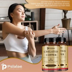 Chelated Copper Capsules – for Collagen Production, Supports Connective Tissue