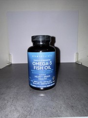 Omega-3 Fish Oil, Triple-Strength, 60Softgels – Free Shipping – USA