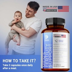 Men’s Fertility Support – Increase Sperm Count, Male Fertility Supplement