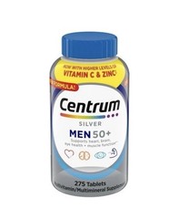 ✳️🔥Centrum Silver Men 50+ Multivitamin, 275 Tablets exp 2/28 Free Shipping!✳️🔥