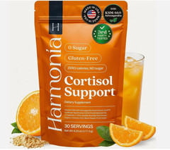 Harmonia Cortisol Cocktail Supplement Drink – 30 servings, Exp 122027