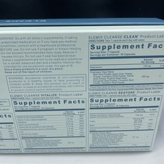 Elemis CLEANSE 90 Day Body Performance System Dietary Supplement Expires 2028