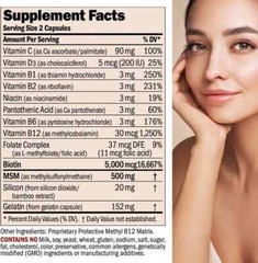 ANDREW LESSMAN Healthy Hair, Skin & Nails 120 Capsules 120 Count (Pack of 1)