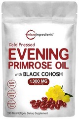 Micro Ingredients Evening Primrose Oil 1300mg Per Serving 240 Softgels | Enha…