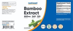 Nutricost Bamboo Extract, 400 mg, 240 Capsules – Vegan, Gluten Free and Non-GMO