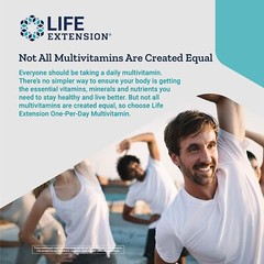 Life Extension One-Per-Day Multivitamin Essential Vitamins, Minerals 60 Tablet