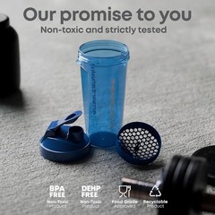 Smartshake Protein Shaker Bottle for Protein Mixes – 33 oz | Shaker Cups for …