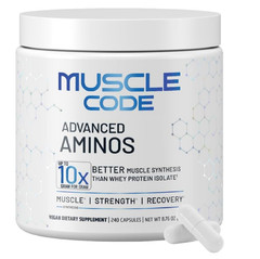 NAUTILUS Muscle Code Essential Amino Acid Capsules – Muscle Synthesis & Repair &